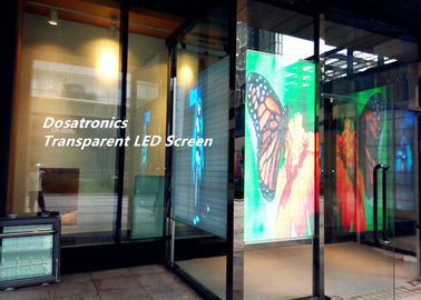 Trung Quốc Màn hình hiển thị bằng kính trong suốt, màn hình hiển thị Led Led P6mm nhà cung cấp