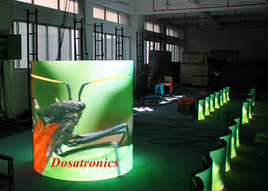 Trung Quốc Nhôm Custom LED Flex Wall Video, P6 Màn hình LED cong High Definition nhà cung cấp